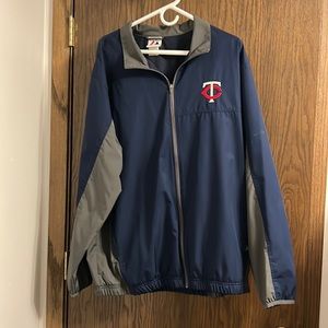 Majestic light weight MN Twins jacket. SZ:XL